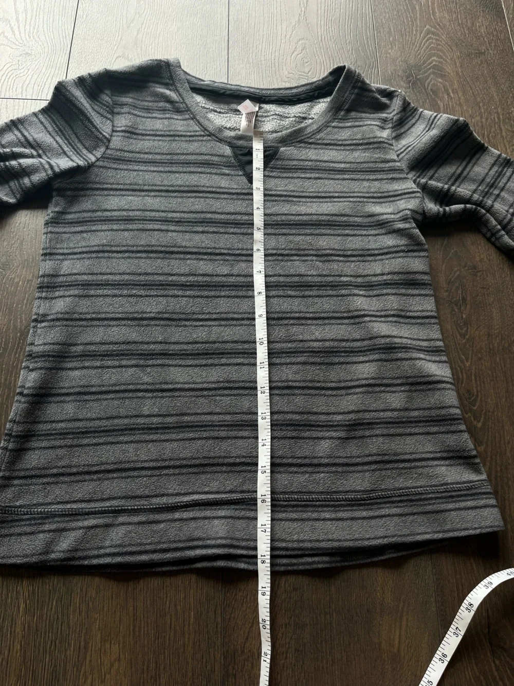 Gilligan & O'Malley Striped Long Sleeve Pajama Top